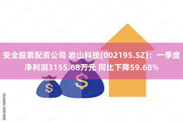 安全股票配资公司 岩山科技(002195.SZ)：一季度净利润3155.68万元 同比下降59.68%